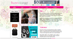 Desktop Screenshot of bijuteriideargint.com